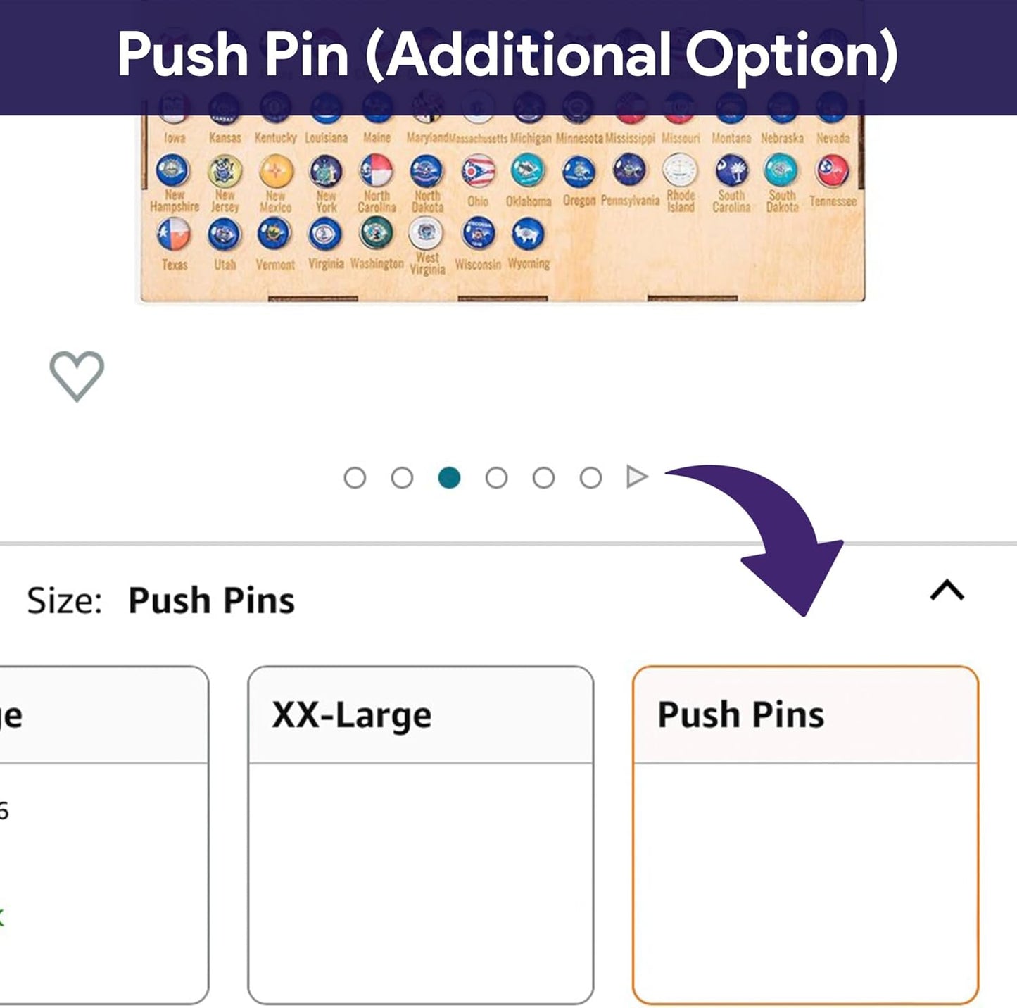 HYPERI Multilayered 3D Wooden World Map Wall Decor, Wood Art Wall Decor, Mapa Mundi Para Pared, World Maps and Push Pins, Valentine's Day Gifts For Dad, Mom, Boss, Husband, Wife (Medium)