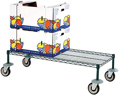 Omega Products Corporation 18" Deep x 72" Wide x 20" High Freezer Mobile Dunnage Rack