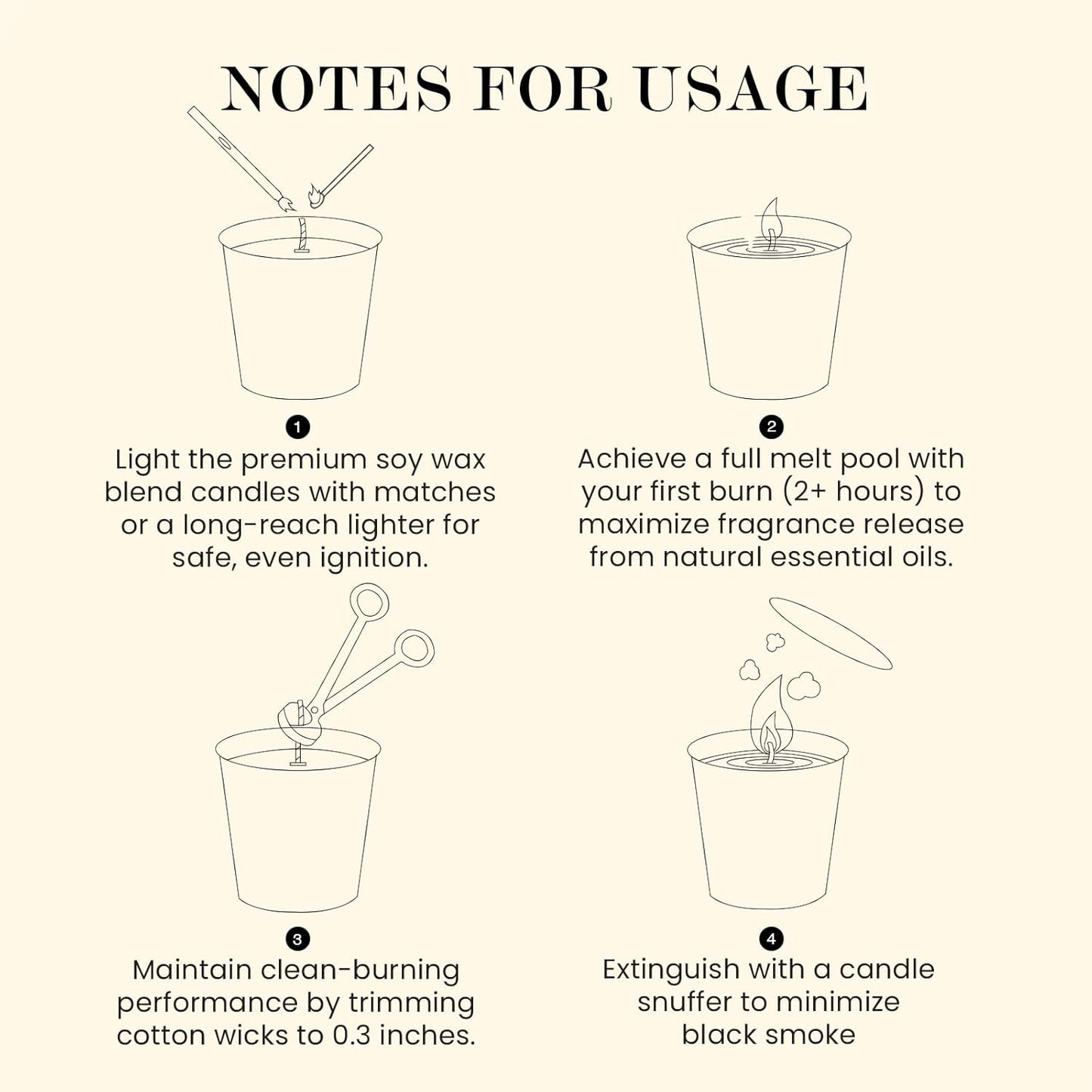 M&SENSE Natural Soy Candle| Oud Wood | 5.3 oz | Minimalist Scented Candle for Relaxation, Gifting, Home Décor | for Bedroom, Office, Party Small
