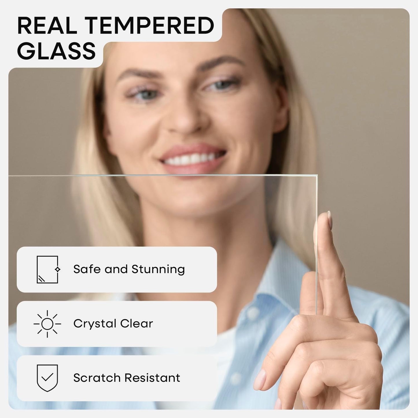 Homeforia Wooden Poster Frame 22x28, High End Natural Oak 22 x 28 Picture Frame with Mat 18 by 24, 22x28 Light Wood Frame Matted to 18x24 Photo, 28by22 Large Frames, Tempered Glass, Wall Kit, Set of 1