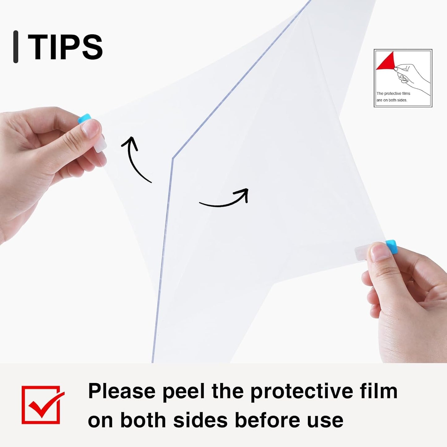 Vittanly 12x12 Picture Frames Set of 9, Shatter Resistant Plexiglass, Display 8x8 Pictures with Mat or 12x12 without Mat, Photo Frames for Wall Mount, Engineered Wood, Distressed White