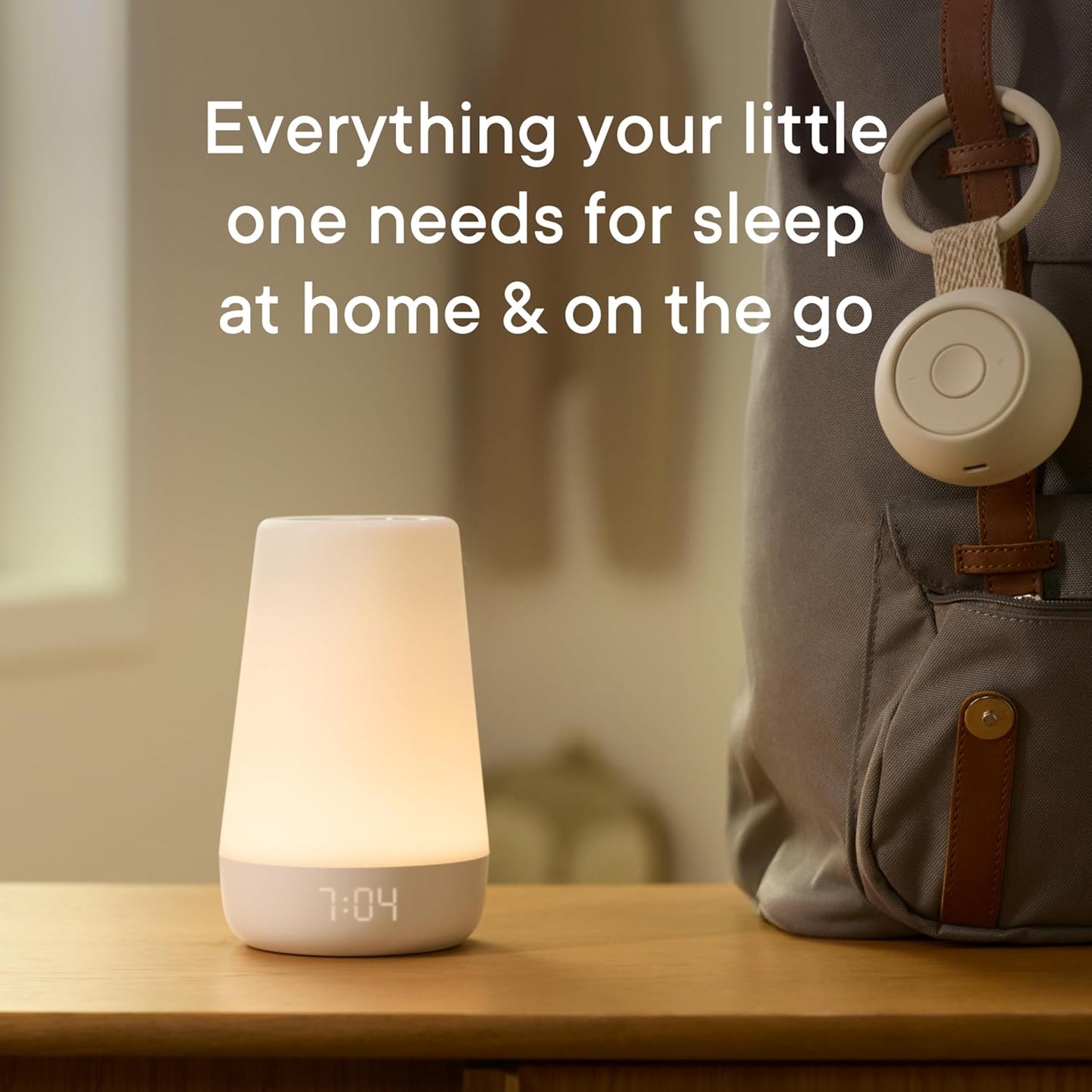 Hatch Baby Sleep Bundle: Home & Travel Sound Machines Includes Rest 2nd Gen and Portable Rest Go (Putty)