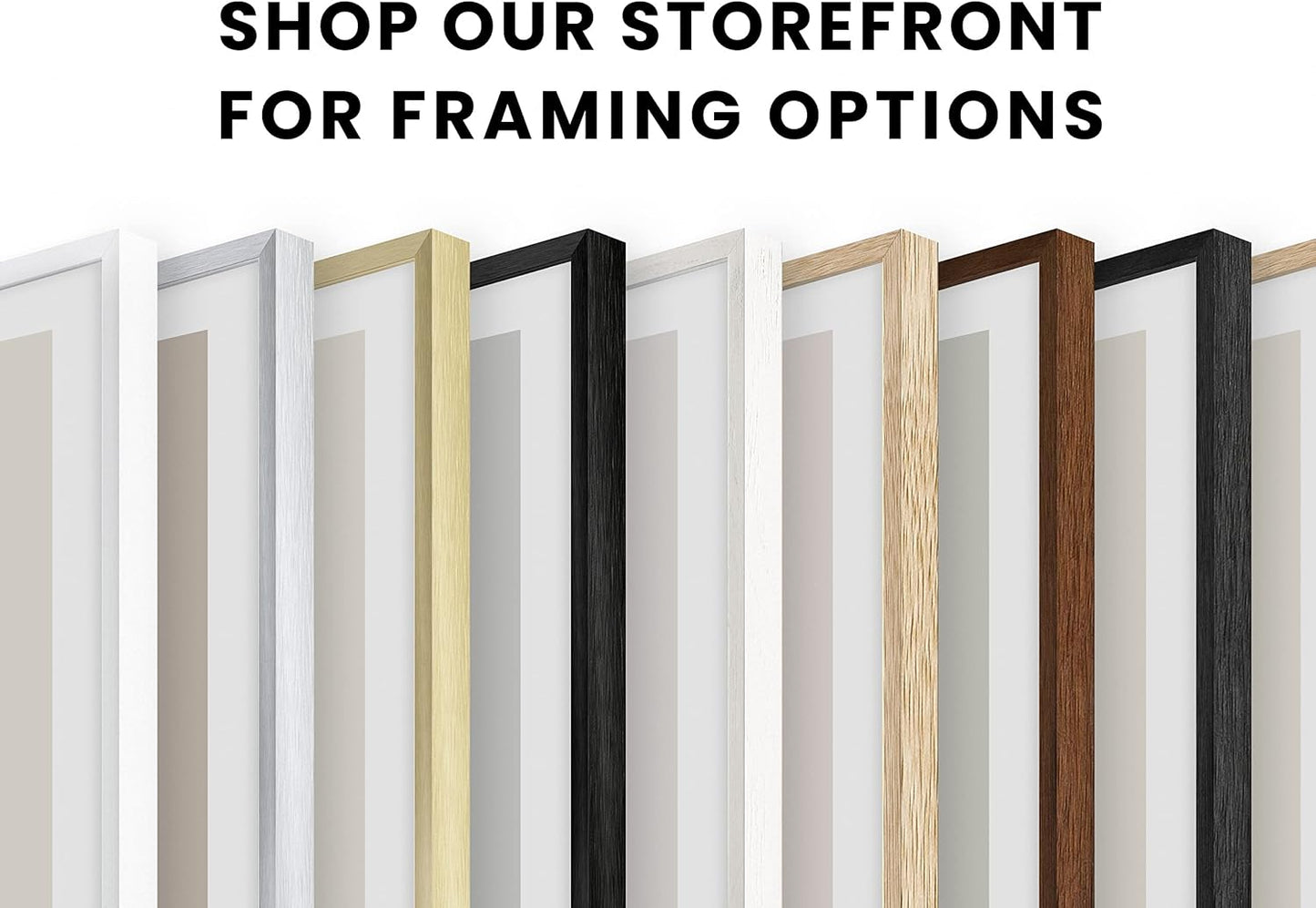 HAUS AND HUES Solid Oak Wood 16”x16” Picture Frames Matted to 12”x12” Set of 6-16x16 Gallery Wall Frame Set, Square Picture Frames Pack of 6, 16 x 16 Square Frames with Mat (Beige Oak Frames)