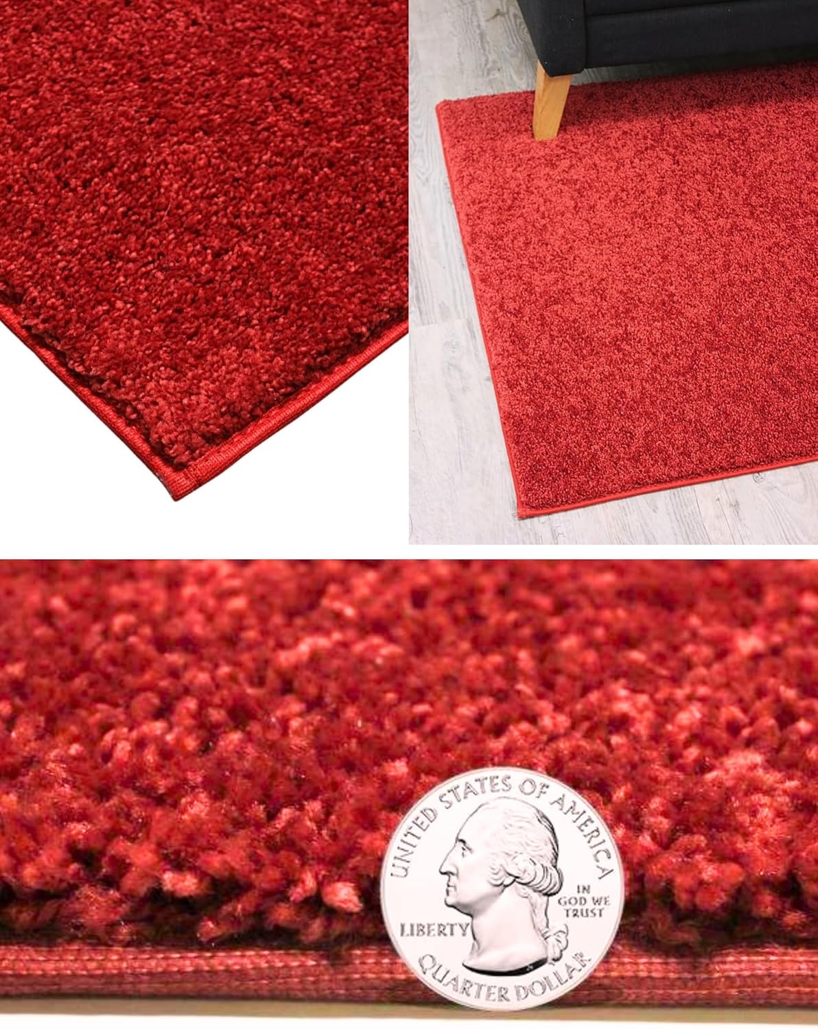 KOECKRITZ Soft and Colorful Kids Classroom Area Rugs (Passes Flammability Pill Test) Many Sizes and Bright Colors to Select from (9' x 12', Fire Engine)