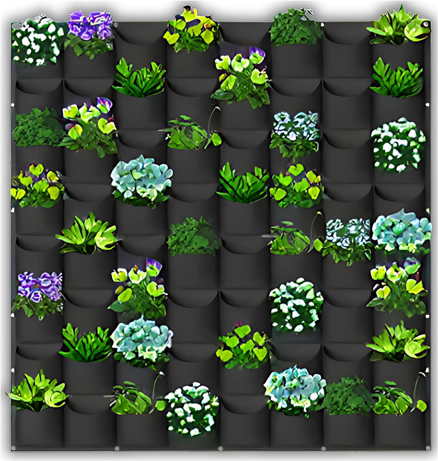Vertical Wall Planter 64 Pockets Living Wall Garden