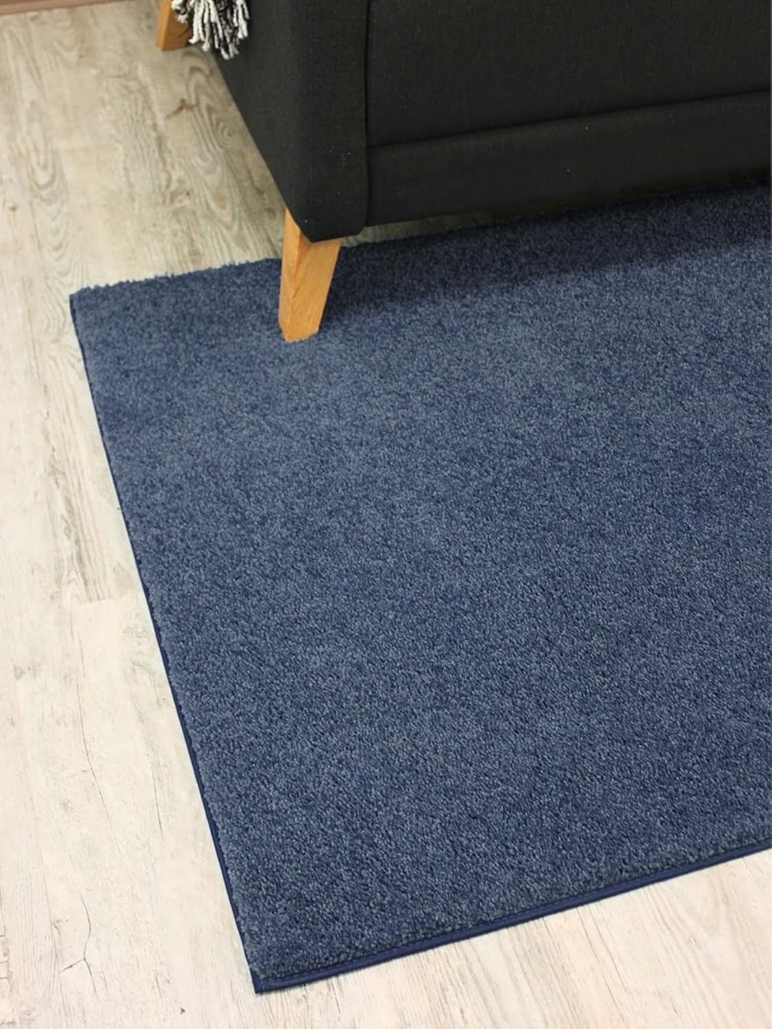 KOECKRITZ Soft and Colorful Kids Classroom Area Rugs (Passes Flammability Pill Test) Many Sizes and Bright Colors to Select from (11' x 11', Navy)