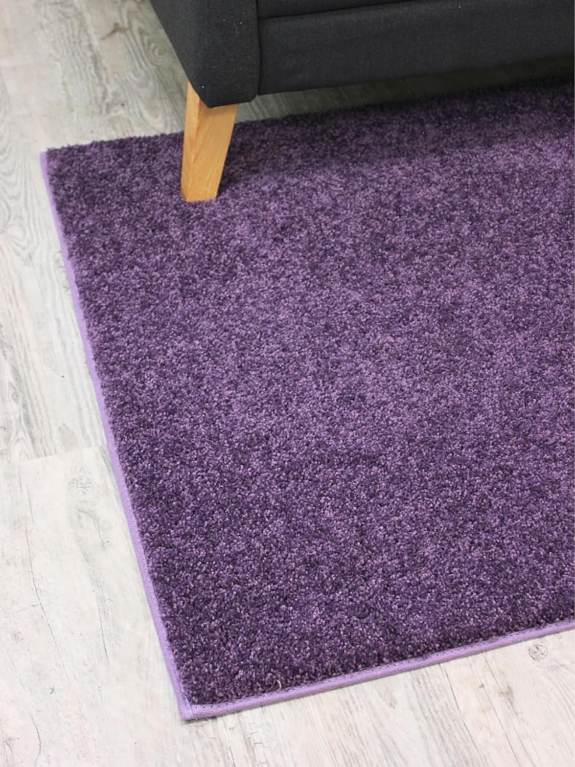 KOECKRITZ Soft and Colorful Kids Classroom Area Rugs (Passes Flammability Pill Test) Many Sizes and Bright Colors to Select from (6' x 8', Eggplant)